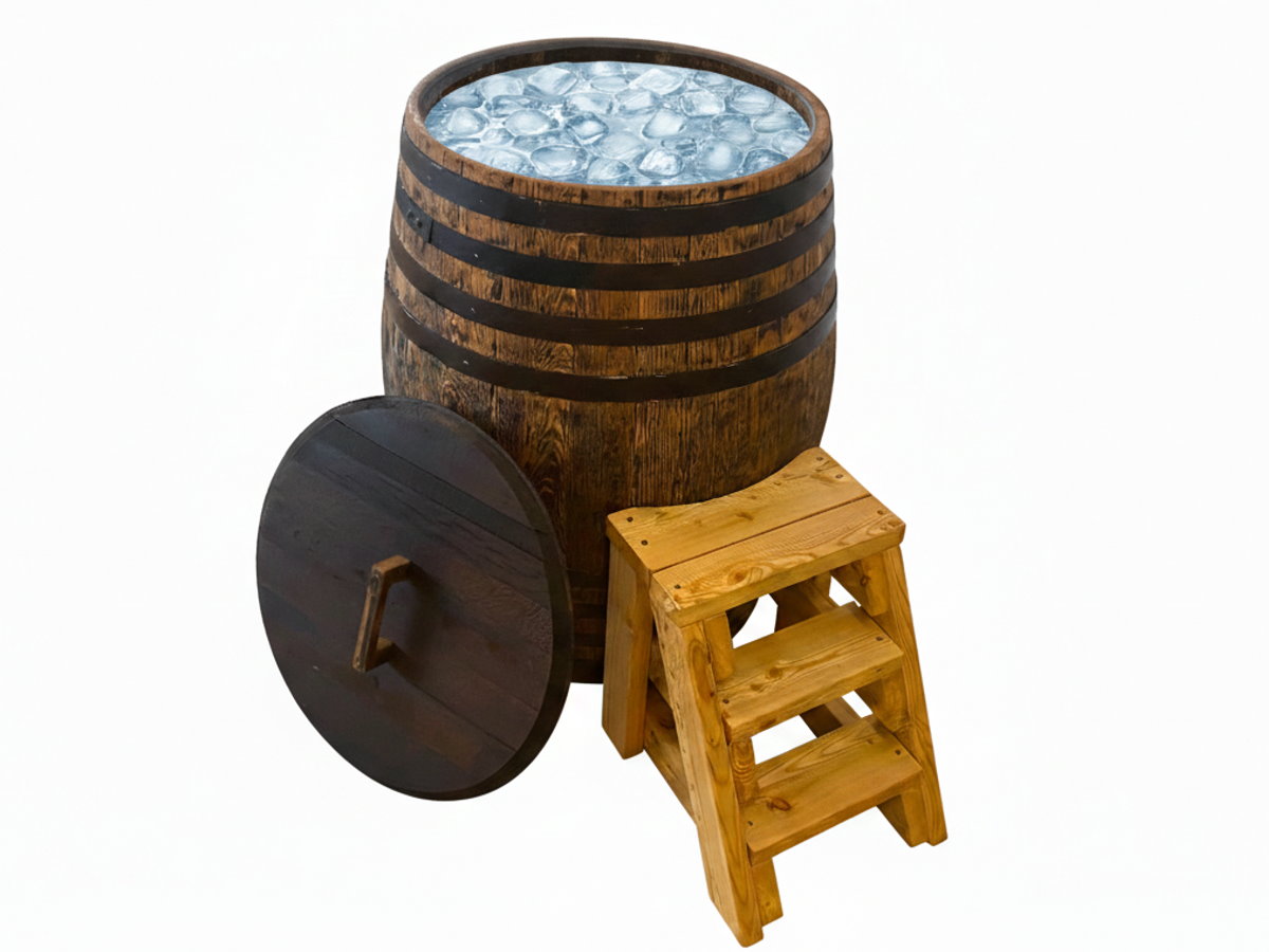 Tauchbecken Tauchfass Eisbad